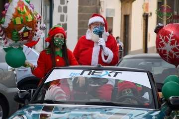 La caravana de Papá Noel inunda Telde de magia y alegría/Francisco Javier Santana.
